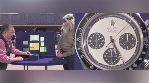 antiques roadshow watch rolex|antique roadshow veteran rolex.